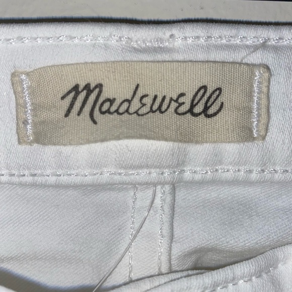 Madewell white 9” high rise skinny jeans Womens size 25 - Picture 5 of 6